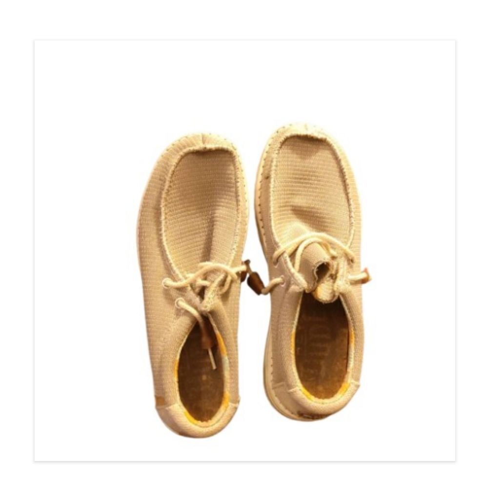 Hey Dude ,Wally Knit, tan shoes